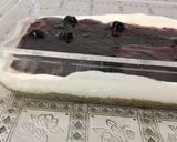 A picture of step 5 of No bake cheesecake.