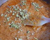 A picture of step 3 of Nagpur Orange Burfi.