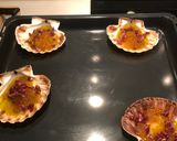 Foto del paso 3 de la receta: Vieira rellena de jamón gratinada al horno