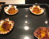 Foto del paso 3 de la receta: Vieira rellena de jamón gratinada al horno