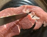 Foto del paso 3 de la receta: Tonkatsu ~Cerdo Empanizado Estilo Japonés~