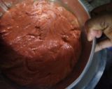 A picture of step 9 of Redvelvet cake.