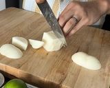 Hình bước làm 1 của món Bún Măng Chay