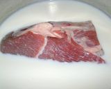 Foto del paso 1 de la receta: Peceto a la crema (sin crema)