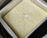 A picture of step 5 of Rava Dhokla (Tricolour).