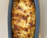 Foto del paso 4 de la receta: Budín de zucchini, tomates, jamón y quesos