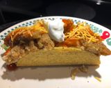 A picture of step 5 of Quick and Easy Spicy Chicken Strip Tacos.