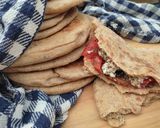 Foto del paso 9 de la receta: Pan Pita con albahaca 🌿