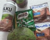 Foto langkah ke 1 dari resep Alpukat Susu Coklat.
