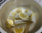 Foto langkah ke 3 dari resep Jahe Sereh Lemon Selasih.