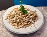 Φωτογραφία βήματος 2 της συνταγής Linguine integrale με μασκαρπόνε & φλαμούρι ή μαντζουράνα 💝💛💝