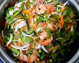 Hình bước làm 8 của món Gỏi bưởi tôm thịt