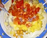 A picture of step 2 of Chana Chat.