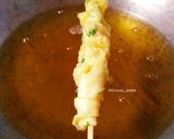 Foto langkah ke 3 dari resep Sate Telur Gulung.