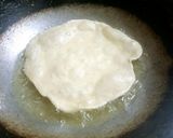 A picture of step 4 of Plain Poori/ Plain Puff Pastry😊.