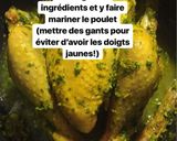 Une image de l'étape 1 de Poulet aux olives et citron confit à la sauce Marocaine!.
