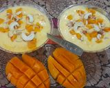 कस्टड विद मैंगो (custard with mango recipe in Hindi) रेसिपी चरण 5 फोटो