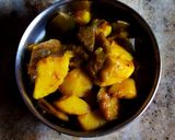 আলু শিমের তরকারি (aloo simer tarkari recipe in Bengali) রেসিপি ধাপ - 4 ছবি