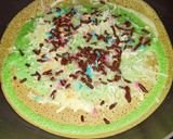 Foto langkah ke 4 dari resep (10.2) Martabak Pandan Tipis.