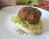 A picture of step 8 of Beef Burger.