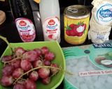 Foto langkah ke 1 dari resep Es Leci Anggur.