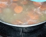 Foto langkah ke 3 dari resep Sup Bakso Kapri Makaroni.