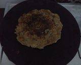 A picture of step 3 of Singhara atta ka cheela.