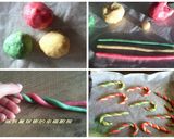 親子廚房～聖誕系列之拐杖糖餅乾的食譜步驟4照片