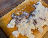 Friss Tintahal cukkiniágyon recept fázis 1 fotója