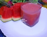 A picture of step 4 of Watermelon drink.