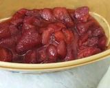 A picture of step 1 of Microwave Strawberry Shortcake.