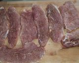 Fokhagymás sertésszelet vajas sült burgonyával recept fázis 1 fotója