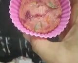 A picture of step 10 of Oats beetroot veggies muffin.