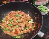 ผัดสะตอกะปิสามชั้น+หมูสับ 🐷🐽 วิธีทำสูตร 3 รูป