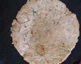 A picture of step 5 of Stuffed Palak Paneer Bhurji Paratha.