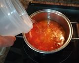 A picture of step 5 of Garlic Soup with Chorizo.
