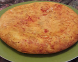 Foto del paso 6 de la receta: Tortilla de patatas con sobrasada y queso de Mahón
