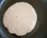 A picture of step 5 of Eggless whole-wheat cinnamon pancakes.