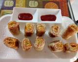 Sev bhujia bread rolls recipe step 4 photo