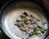 A picture of step 2 of Coconut sevai.