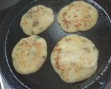 A picture of step 3 of Onion Pancakes.