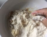 A picture of step 1 of Banana flower paratha.