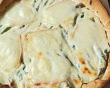 Une image de l'étape 2 de Tarte asperges, fromage à raclette.