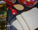Gambar langkah 1 resipi Roti telur.