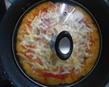 Foto langkah ke 11 dari resep Pizza Teflon Praktis.