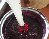 Foto del paso 1 de la receta: Bavaroise de frambuesa con salsa de arándanos😃