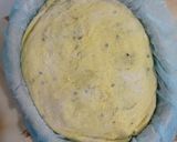 Foto langkah ke 15 dari resep Kunyit Jinten Hitam Italian Herbs Sourdough Bread (Oven Tangkring).