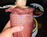 Hình bước làm 3 của món Cocktail dưa hấu Sải Duần và rượu táo mèo Sapa