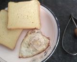A picture of step 4 of Half fried egg.