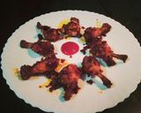 A picture of step 4 of Chicken lollipops.